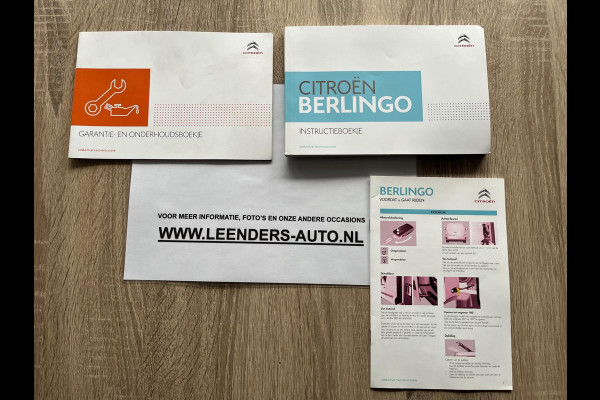 Citroën Berlingo AUTOMAAT SERVICEWAGEN 1.6 BlueHDI 100PK euro6 S&S, Bott kast, V230 Omvormer, Standkachel, Trekhaak, RIJKLAARPRIJS