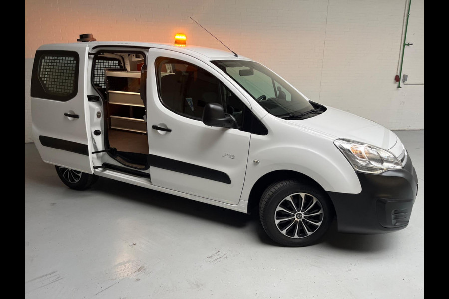 Citroën Berlingo AUTOMAAT SERVICEWAGEN 1.6 BlueHDI 100PK euro6 S&S, Bott kast, V230 Omvormer, Standkachel, Trekhaak, RIJKLAARPRIJS
