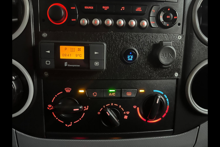 Citroën Berlingo AUTOMAAT SERVICEWAGEN 1.6 BlueHDI 100PK euro6 S&S, Bott kast, V230 Omvormer, Standkachel, Trekhaak, RIJKLAARPRIJS