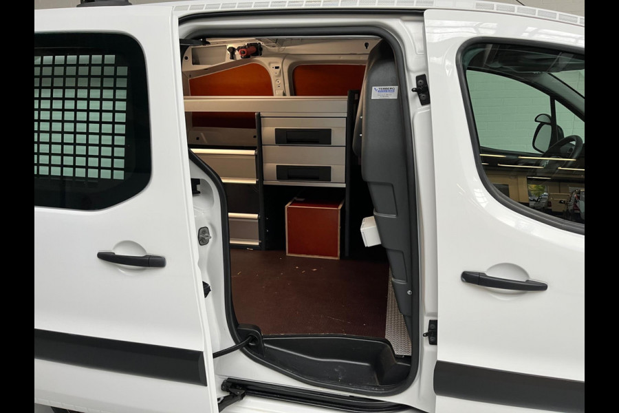 Citroën Berlingo AUTOMAAT SERVICEWAGEN 1.6 BlueHDI 100PK euro6 S&S, Bott kast, V230 Omvormer, Standkachel, Trekhaak, RIJKLAARPRIJS