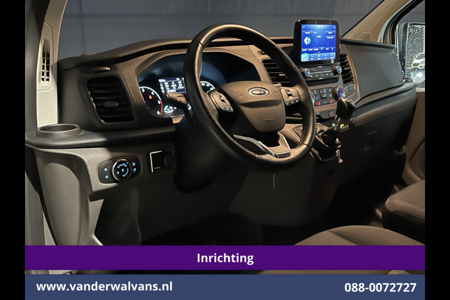 Ford Transit Custom 2.0 TDCI 131pk L1H1 Inrichting Euro6 Airco | Camera | Navigatie | Android Auto | LED | Cruisecontrol Stoelverwarming, Verwarmde voorruit, Parkeersensoren, Bijrijdersbank Ford Transit Custom 2.0 TDCI 131pk L1H1 Inrichting Euro6 Airco | Camera | Navigatie | Android Auto | LED | Cruisecontrol Stoelverwarming, Verwarmde voorruit, Parkeersensoren, Bijrijdersbank