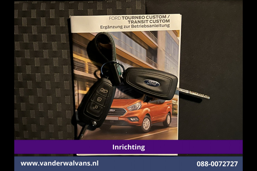 Ford Transit Custom 2.0 TDCI 131pk L1H1 Inrichting Euro6 Airco | Camera | Navigatie | Android Auto | LED | Cruisecontrol Stoelverwarming, Verwarmde voorruit, Parkeersensoren, Bijrijdersbank Ford Transit Custom 2.0 TDCI 131pk L1H1 Inrichting Euro6 Airco | Camera | Navigatie | Android Auto | LED | Cruisecontrol Stoelverwarming, Verwarmde voorruit, Parkeersensoren, Bijrijdersbank