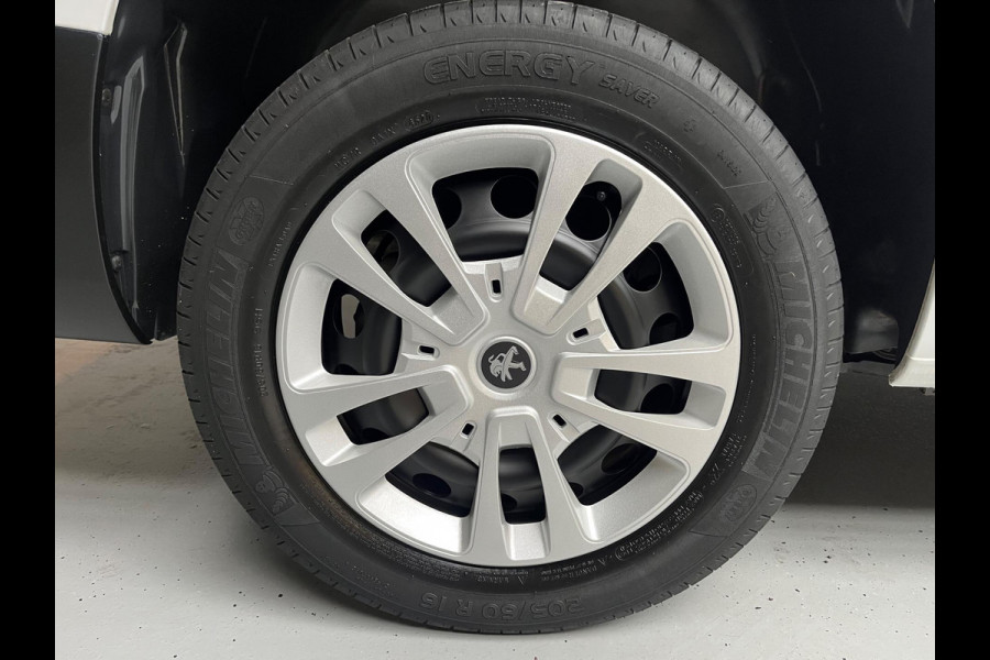 Peugeot Partner L2H1 1.5 BlueHDI 100PK euro6 Premium Long 3PERSOONS, Airco, Camera, CruiseControl, RIJKLAARPRIJS!