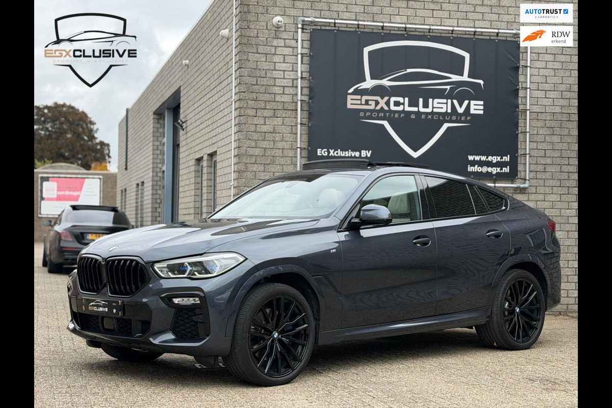 BMW X6 XDrive30d High Executive M Pakket/4W Sturing/Pano