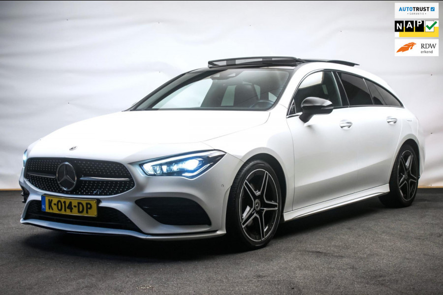 Mercedes-Benz CLA-Klasse Shooting Brake 180 Business Solution AMG Night Edition ORG NL [ Pano Sfeer Matrix Memory El Trekhaak ]