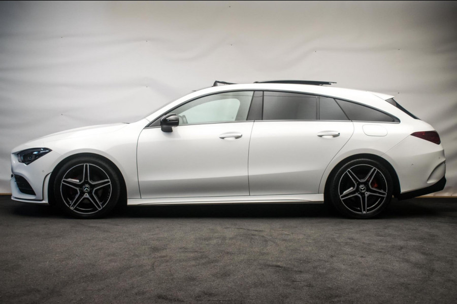 Mercedes-Benz CLA-Klasse Shooting Brake 180 Business Solution AMG Night Edition ORG NL [ Pano Sfeer Matrix Memory El Trekhaak ]