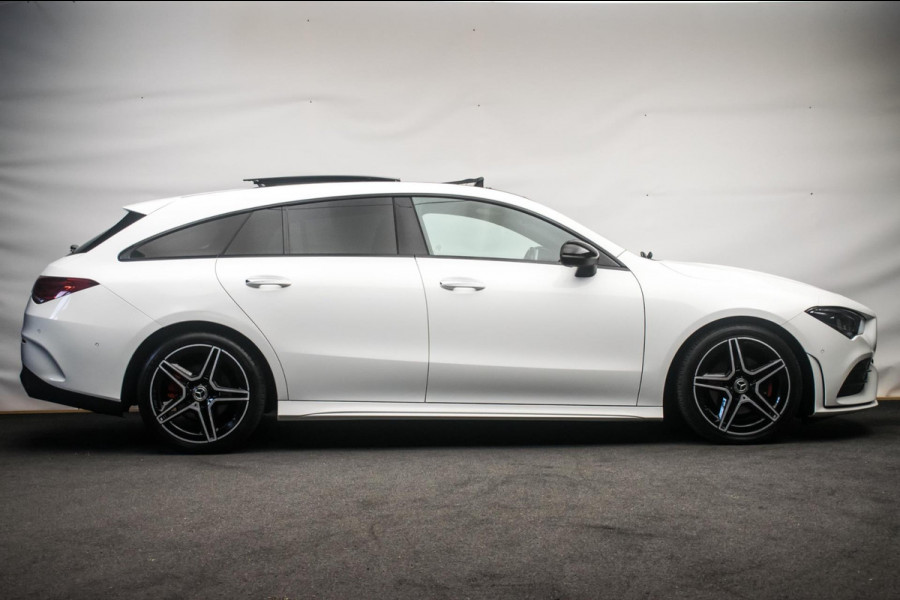 Mercedes-Benz CLA-Klasse Shooting Brake 180 Business Solution AMG Night Edition ORG NL [ Pano Sfeer Matrix Memory El Trekhaak ]