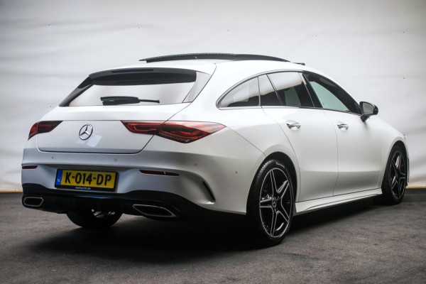 Mercedes-Benz CLA-Klasse Shooting Brake 180 Business Solution AMG Night Edition ORG NL [ Pano Sfeer Matrix Memory El Trekhaak ]
