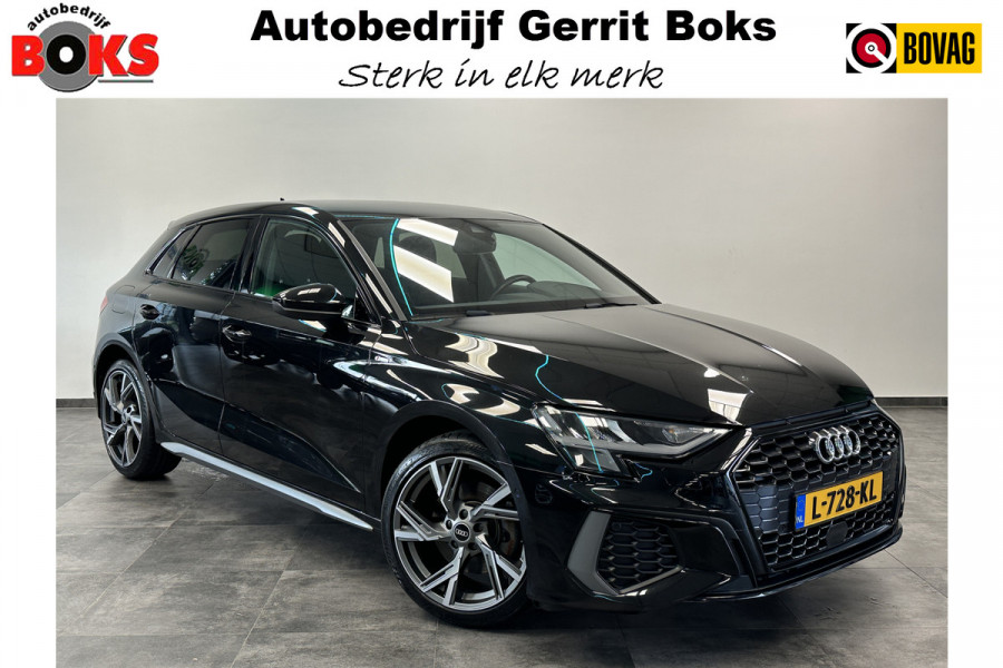 Audi A3 Sportback 35 TFSI S edition S-line Full-led Navigatie CruiseControl 18LMV Audi A3 Sportback 35 TFSI S edition S-line Full-led Navigatie CruiseControl 18LMV