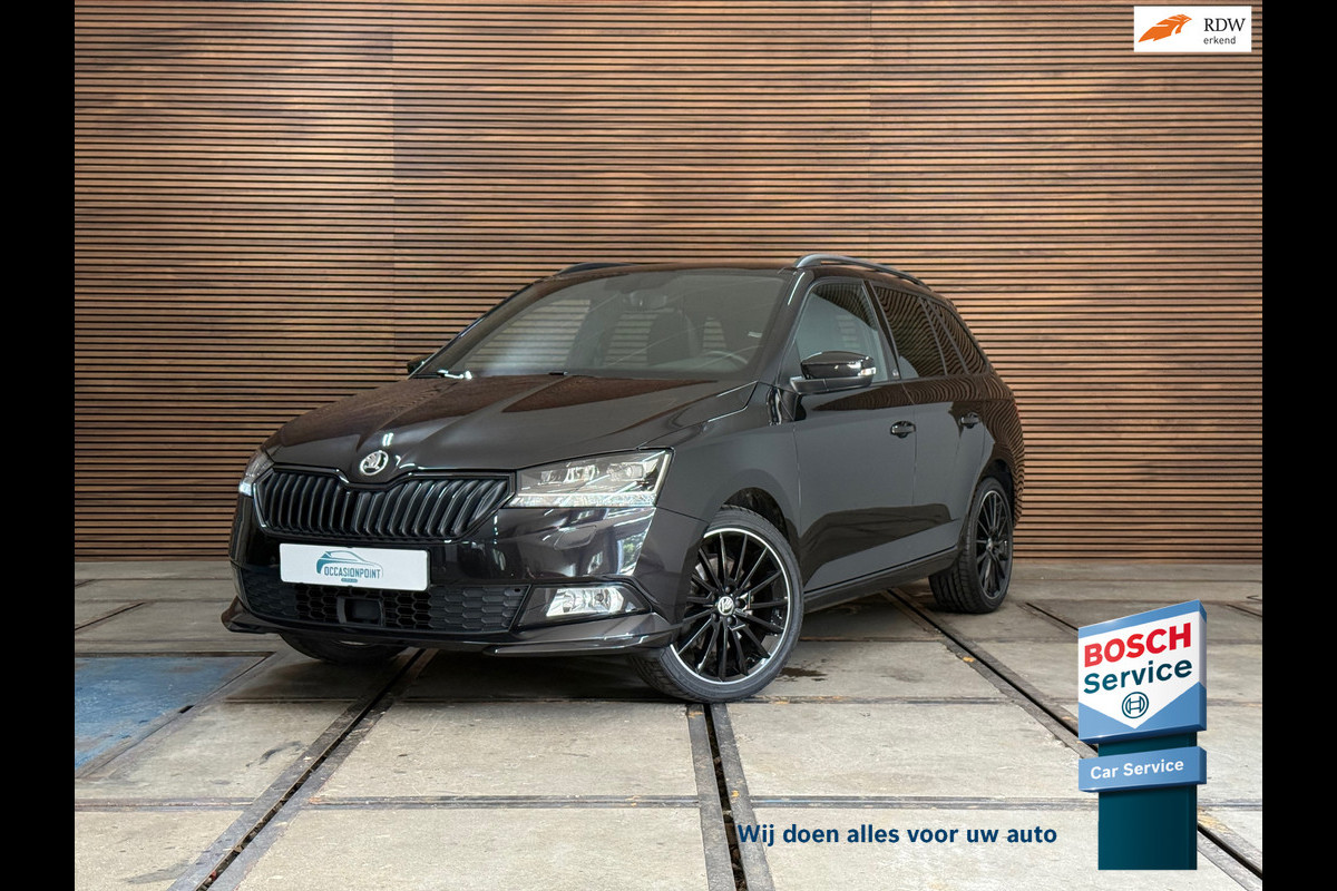 Škoda Fabia Combi 1.0 TSI 110 PK Monte Carlo | 17' inch | Pano | Navi | Adaptive Cruise | Keyless Škoda Fabia Combi 1.0 TSI 110 PK Monte Carlo | 17' inch | Pano | Navi | Adaptive Cruise | Keyless