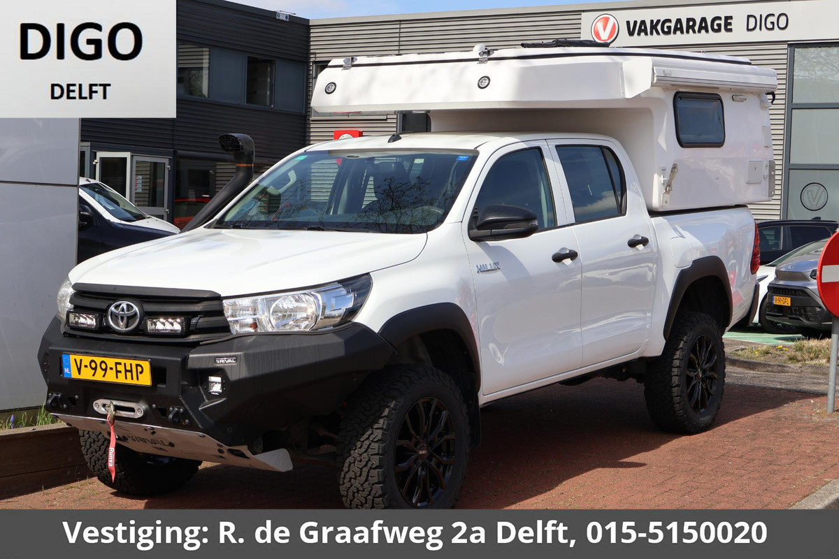 Toyota Hilux Camper 2.4 D-4D Dubbele Cabine Cool Comfort (ex.BTW) Toyota Hilux Camper 2.4 D-4D Dubbele Cabine Cool Comfort (ex.BTW)
