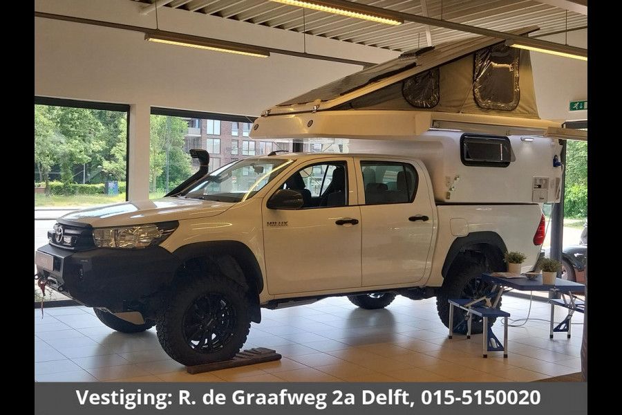 Toyota Hilux Camper 2.4 D-4D Dubbele Cabine Cool Comfort (ex.BTW)