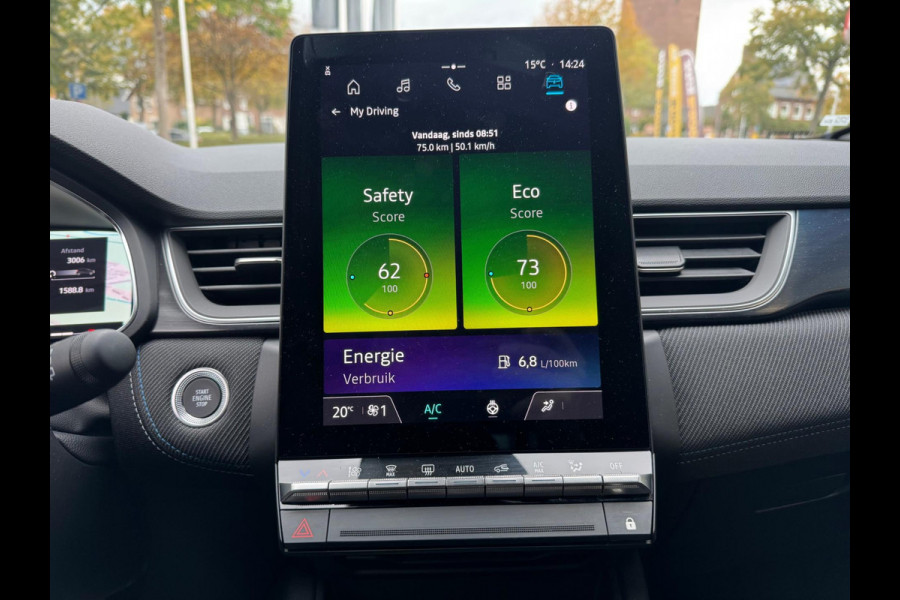 Renault Captur 1.3 mild hybrid 160 esprit Alpine Harman Kardon Sound / Camera / Navi / LM 19'' / Stuurwiel verw.