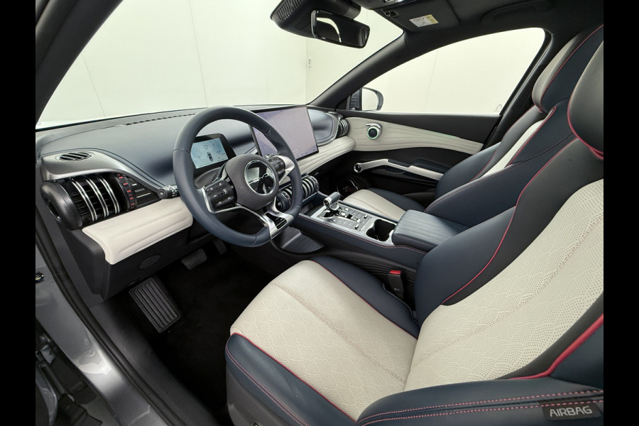 BYD ATTO 3 60kWh Design SOH 98% Pano-dak Leer+Elektr.Verst. Warmtepomp Adaptieve Cruise 360°Camera Apple Carplay Android Auto Elektr.Achter Verkeersbord detectie WiFi DAB Led Rijstrooksensor Keyless Smartphone Entry Fabrieksgarantie tot 20-12-2030/150.000km Garantie. Op de LFP Accu tot 20-12-2030/200.000km €44.000,- Nieuw! BYD ATTO 3 60kWh Design SOH 98% Pano-dak Leer+Elektr.Verst. Warmtepomp Adaptieve Cruise 360°Camera Apple Carplay Android Auto Elektr.Achter Verkeersbord detectie WiFi DAB Led Rijstrooksensor Keyless Smartphone Entry Fabrieksgarantie tot 20-12-2030/150.000km Garantie. Op de LFP Accu tot 20-12-2030/200.000km €44.000,- Nieuw!