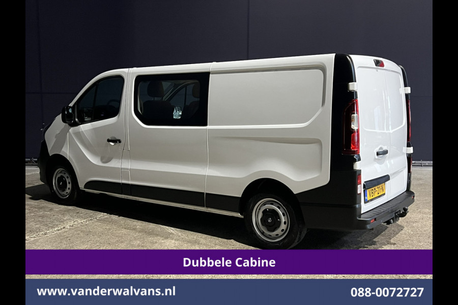 Opel Vivaro 1.6 CDTI 126pk L2H1 Dubbele cabine Euro6 Airco | 5-Zits | Camera | Navigatie | Omvormer | Trekhaak Cruisecontrol, Parkeersensoren
