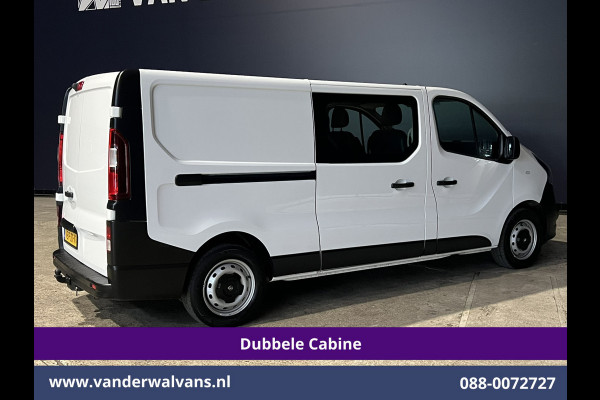 Opel Vivaro 1.6 CDTI 126pk L2H1 Dubbele cabine Euro6 Airco | 5-Zits | Camera | Navigatie | Omvormer | Trekhaak Cruisecontrol, Parkeersensoren