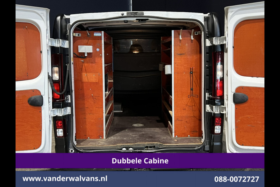 Opel Vivaro 1.6 CDTI 126pk L2H1 Dubbele cabine Euro6 Airco | 5-Zits | Camera | Navigatie | Omvormer | Trekhaak Cruisecontrol, Parkeersensoren