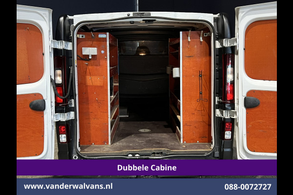 Opel Vivaro 1.6 CDTI 126pk L2H1 Dubbele cabine Euro6 Airco | 5-Zits | Camera | Navigatie | Omvormer | Trekhaak Cruisecontrol, Parkeersensoren