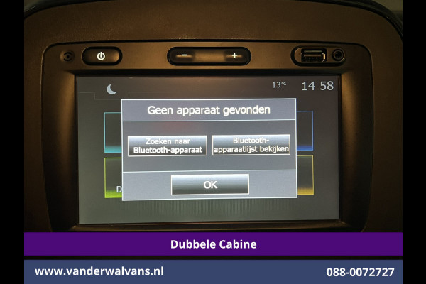 Opel Vivaro 1.6 CDTI 126pk L2H1 Dubbele cabine Euro6 Airco | 5-Zits | Camera | Navigatie | Omvormer | Trekhaak Cruisecontrol, Parkeersensoren