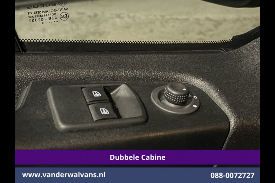 Opel Vivaro 1.6 CDTI 126pk L2H1 Dubbele cabine Euro6 Airco | 5-Zits | Camera | Navigatie | Omvormer | Trekhaak Cruisecontrol, Parkeersensoren