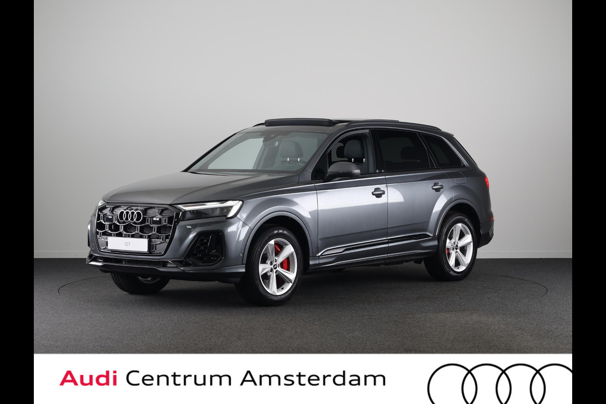 Audi Q7 55 TFSI e quattro Pro Line S 394pk Panoramadak, adaptive cruisecontrol, B&O soundsysteem, optiekpakket zwart Plus Audi Q7 55 TFSI e quattro Pro Line S 394pk Panoramadak, adaptive cruisecontrol, B&O soundsysteem, optiekpakket zwart Plus