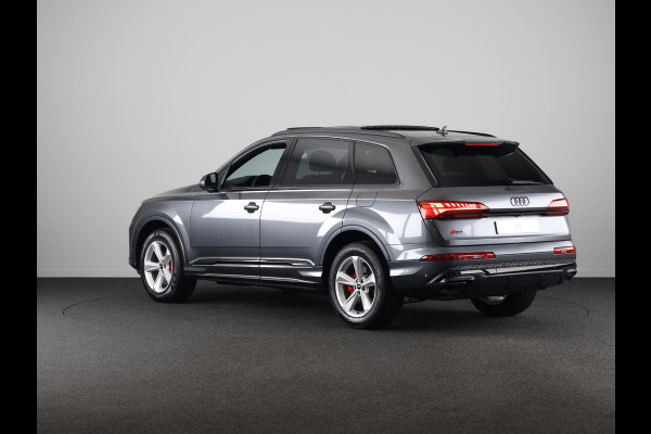 Audi Q7 55 TFSI e quattro Pro Line S 394pk Panoramadak, adaptive cruisecontrol, B&O soundsysteem, optiekpakket zwart Plus Audi Q7 55 TFSI e quattro Pro Line S 394pk Panoramadak, adaptive cruisecontrol, B&O soundsysteem, optiekpakket zwart Plus