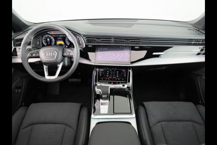 Audi Q7 55 TFSI e quattro Pro Line S 394pk Panoramadak, adaptive cruisecontrol, B&O soundsysteem, optiekpakket zwart Plus Audi Q7 55 TFSI e quattro Pro Line S 394pk Panoramadak, adaptive cruisecontrol, B&O soundsysteem, optiekpakket zwart Plus