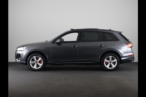 Audi Q7 55 TFSI e quattro Pro Line S 394pk Panoramadak, adaptive cruisecontrol, B&O soundsysteem, optiekpakket zwart Plus Audi Q7 55 TFSI e quattro Pro Line S 394pk Panoramadak, adaptive cruisecontrol, B&O soundsysteem, optiekpakket zwart Plus