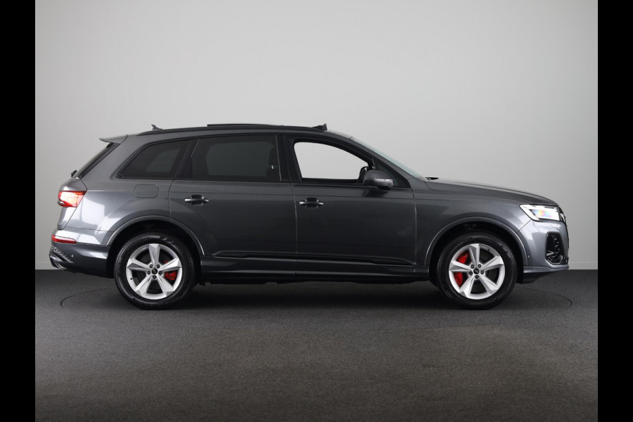 Audi Q7 55 TFSI e quattro Pro Line S 394pk Panoramadak, adaptive cruisecontrol, B&O soundsysteem, optiekpakket zwart Plus Audi Q7 55 TFSI e quattro Pro Line S 394pk Panoramadak, adaptive cruisecontrol, B&O soundsysteem, optiekpakket zwart Plus
