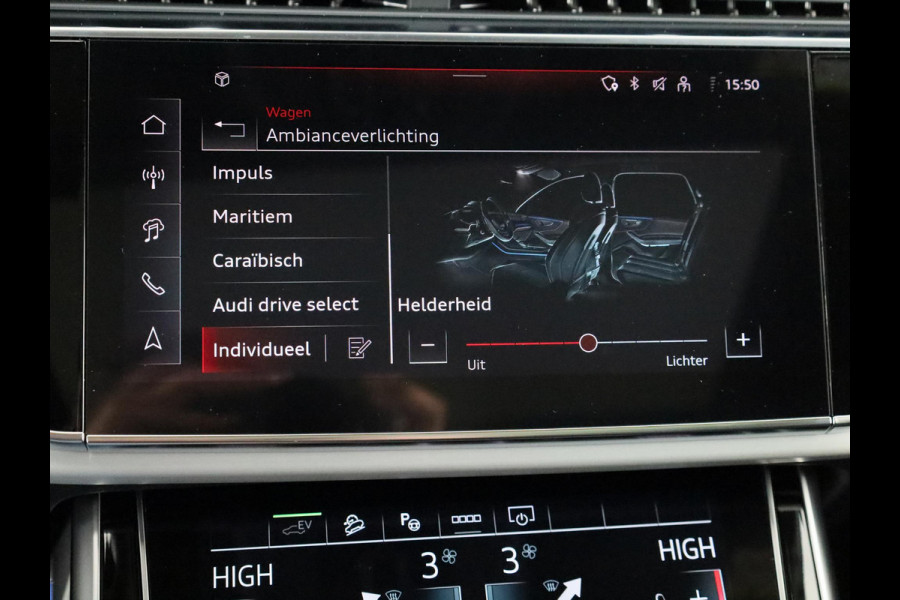 Audi Q7 55 TFSI e quattro Pro Line S 394pk Panoramadak, adaptive cruisecontrol, B&O soundsysteem, optiekpakket zwart Plus Audi Q7 55 TFSI e quattro Pro Line S 394pk Panoramadak, adaptive cruisecontrol, B&O soundsysteem, optiekpakket zwart Plus