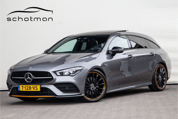 Mercedes-Benz CLA-Klasse Shooting Brake 200 AMG Premium Orange Art Edition, Pano, Widescreen, Distronic 2020 Mercedes-Benz CLA-Klasse Shooting Brake 200 AMG Premium Orange Art Edition, Pano, Widescreen, Distronic 2020