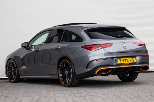 Mercedes-Benz CLA-Klasse Shooting Brake 200 AMG Premium Orange Art Edition, Pano, Widescreen, Distronic 2020 Mercedes-Benz CLA-Klasse Shooting Brake 200 AMG Premium Orange Art Edition, Pano, Widescreen, Distronic 2020