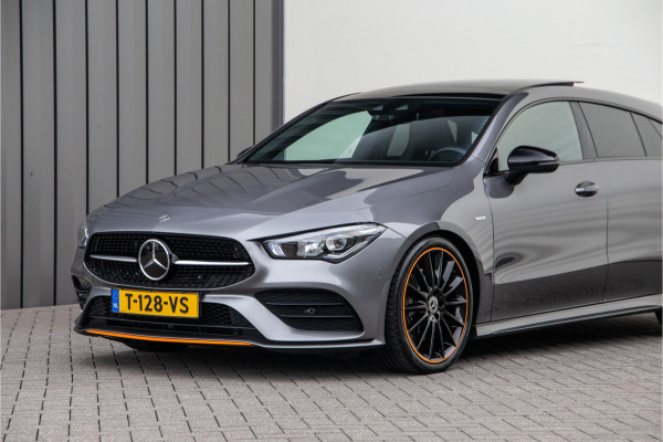 Mercedes-Benz CLA-Klasse Shooting Brake 200 AMG Premium Orange Art Edition, Pano, Widescreen, Distronic 2020 Mercedes-Benz CLA-Klasse Shooting Brake 200 AMG Premium Orange Art Edition, Pano, Widescreen, Distronic 2020