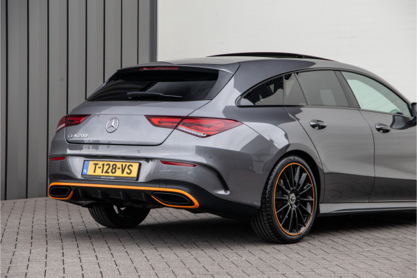Mercedes-Benz CLA-Klasse Shooting Brake 200 AMG Premium Orange Art Edition, Pano, Widescreen, Distronic 2020 Mercedes-Benz CLA-Klasse Shooting Brake 200 AMG Premium Orange Art Edition, Pano, Widescreen, Distronic 2020