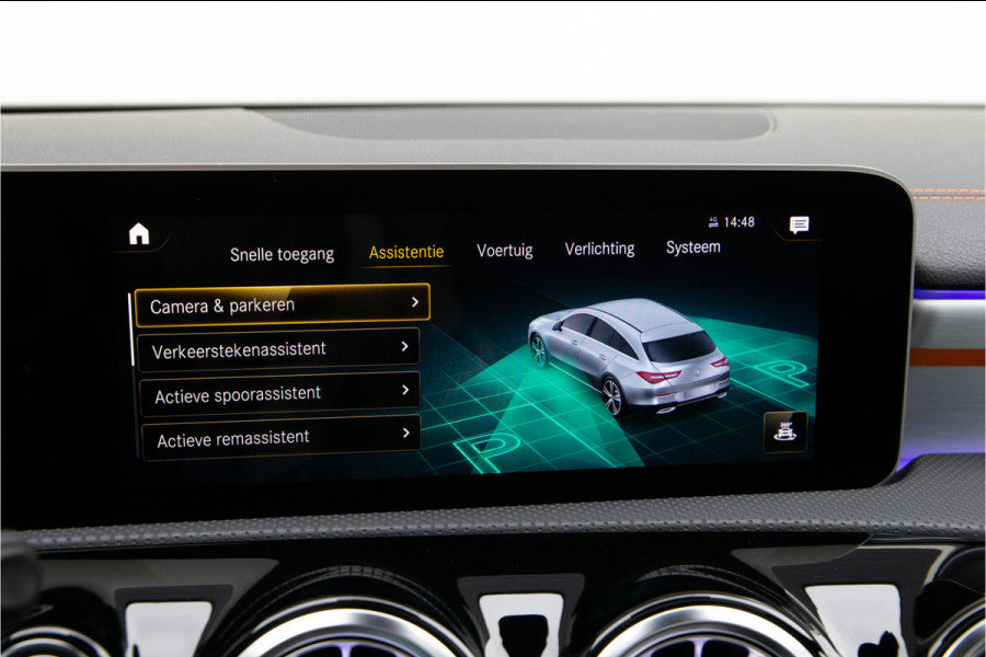 Mercedes-Benz CLA-Klasse Shooting Brake 200 AMG Premium Orange Art Edition, Pano, Widescreen, Distronic 2020 Mercedes-Benz CLA-Klasse Shooting Brake 200 AMG Premium Orange Art Edition, Pano, Widescreen, Distronic 2020