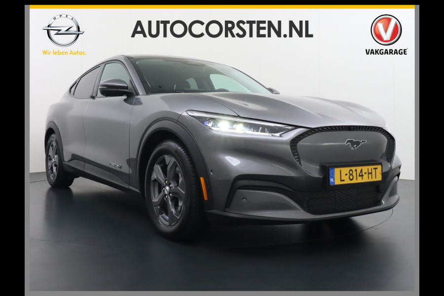 Ford Mustang Mach-E Extended RWD 98kWh 301PK SOH 95.5% Leer Long Range Adaptive Cruise Stop&Go Apple Carplay Android Auto 360°Camera Active B Stoel+Stuurverwarming Ecc Elektr.Achterklep Driver Alert Warning Keyless Origineel Nederlandse Auto €56.476- nieuw, Batterijgarantie 8 jaar of 160.000km vanaf nieuw