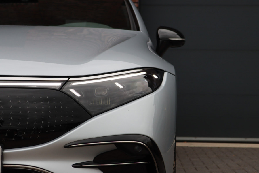 Mercedes-Benz EQS 450 4MATIC AMG Line 118 kWh | Hyperscreen | Airmatic | Achterasbesturing | Distronic+ | Stoelventilatie V+A | Burmester | Massage | Verwarmd Stuurwiel | HUD | Digital Light |