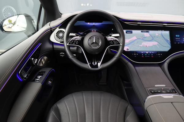 Mercedes-Benz EQS 450 4MATIC AMG Line 118 kWh | Hyperscreen | Airmatic | Achterasbesturing | Distronic+ | Stoelventilatie V+A | Burmester | Massage | Verwarmd Stuurwiel | HUD | Digital Light |