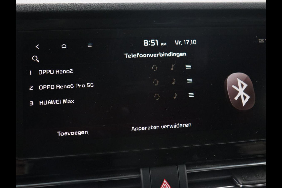 Kia Niro 1.6 GDi PHEV DynamicLine | Carplay | Navigatie | Camera | Adaptive cruise | Half leder | DAB | Digital Cockpit | Plug In