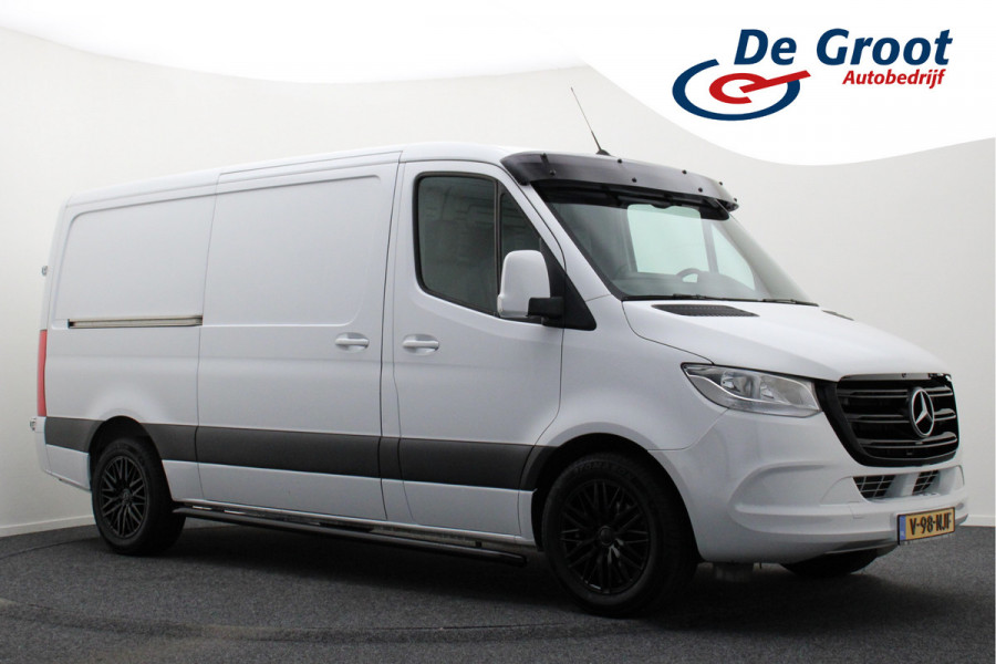 Mercedes-Benz Sprinter 317 CDI Aut. L2H1 3-Zits, Leer, Camera, Standkachel, Apple Carplay, Trekhaak, DAB, Cruise, 18" Mercedes-Benz Sprinter 317 CDI Aut. L2H1 3-Zits, Leer, Camera, Standkachel, Apple Carplay, Trekhaak, DAB, Cruise, 18"