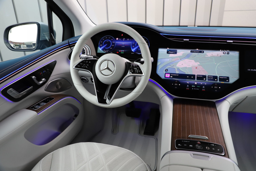Mercedes-Benz EQS SUV 450+ AMG 108 kWh | 360PK | Massage | Achterasbesturing | Head-up | Luchtvering | Sfeerverlichting | Burmester | Leder exclusief Mercedes-Benz EQS SUV 450+ AMG 108 kWh | 360PK | Massage | Achterasbesturing | Head-up | Luchtvering | Sfeerverlichting | Burmester | Leder exclusief