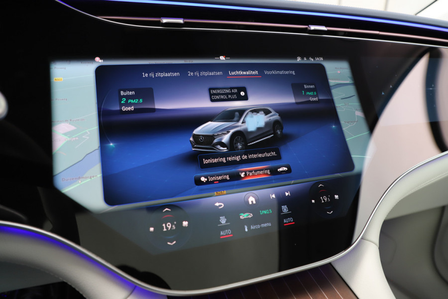 Mercedes-Benz EQS SUV 450+ AMG 108 kWh | 360PK | Massage | Achterasbesturing | Head-up | Luchtvering | Sfeerverlichting | Burmester | Leder exclusief Mercedes-Benz EQS SUV 450+ AMG 108 kWh | 360PK | Massage | Achterasbesturing | Head-up | Luchtvering | Sfeerverlichting | Burmester | Leder exclusief