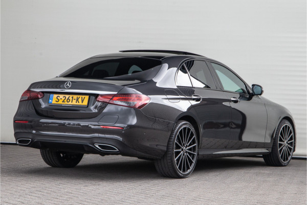 Mercedes-Benz E-Klasse 300 e AMG Premium Plus, Nightpakket, Pano, Leder, Burmester, Widescreen, Memory, 2023 Mercedes-Benz E-Klasse 300 e AMG Premium Plus, Nightpakket, Pano, Leder, Burmester, Widescreen, Memory, 2023