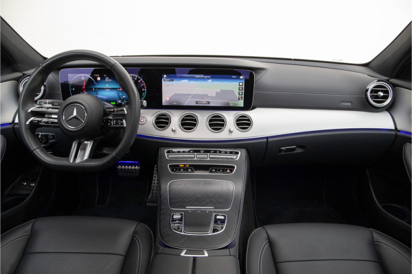 Mercedes-Benz E-Klasse 300 e AMG Premium Plus, Nightpakket, Pano, Leder, Burmester, Widescreen, Memory, 2023 Mercedes-Benz E-Klasse 300 e AMG Premium Plus, Nightpakket, Pano, Leder, Burmester, Widescreen, Memory, 2023