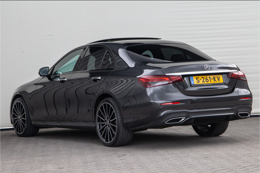 Mercedes-Benz E-Klasse 300 e AMG Premium Plus, Nightpakket, Pano, Leder, Burmester, Widescreen, Memory, 2023 Mercedes-Benz E-Klasse 300 e AMG Premium Plus, Nightpakket, Pano, Leder, Burmester, Widescreen, Memory, 2023