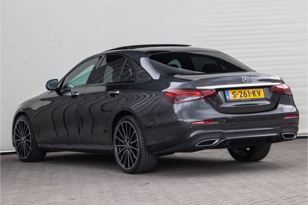 Mercedes-Benz E-Klasse 300 e AMG Premium Plus, Nightpakket, Pano, Leder, Burmester, Widescreen, Memory, 2023 Mercedes-Benz E-Klasse 300 e AMG Premium Plus, Nightpakket, Pano, Leder, Burmester, Widescreen, Memory, 2023