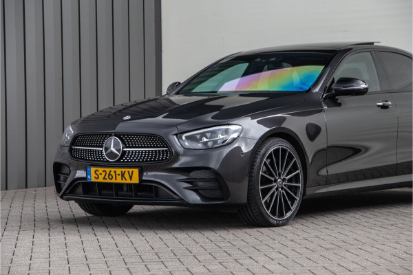 Mercedes-Benz E-Klasse 300 e AMG Premium Plus, Nightpakket, Pano, Leder, Burmester, Widescreen, Memory, 2023 Mercedes-Benz E-Klasse 300 e AMG Premium Plus, Nightpakket, Pano, Leder, Burmester, Widescreen, Memory, 2023