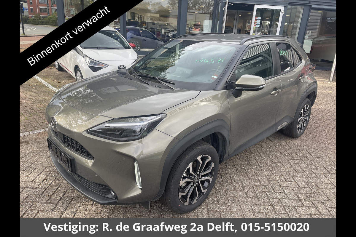 Toyota Yaris Cross 1.5 Hybrid 115 Dynamic | Stuur-/Stoelverwarming | Dodehoek detectie | Parkeersensoren | Navigatie Toyota Yaris Cross 1.5 Hybrid 115 Dynamic | Stuur-/Stoelverwarming | Dodehoek detectie | Parkeersensoren | Navigatie