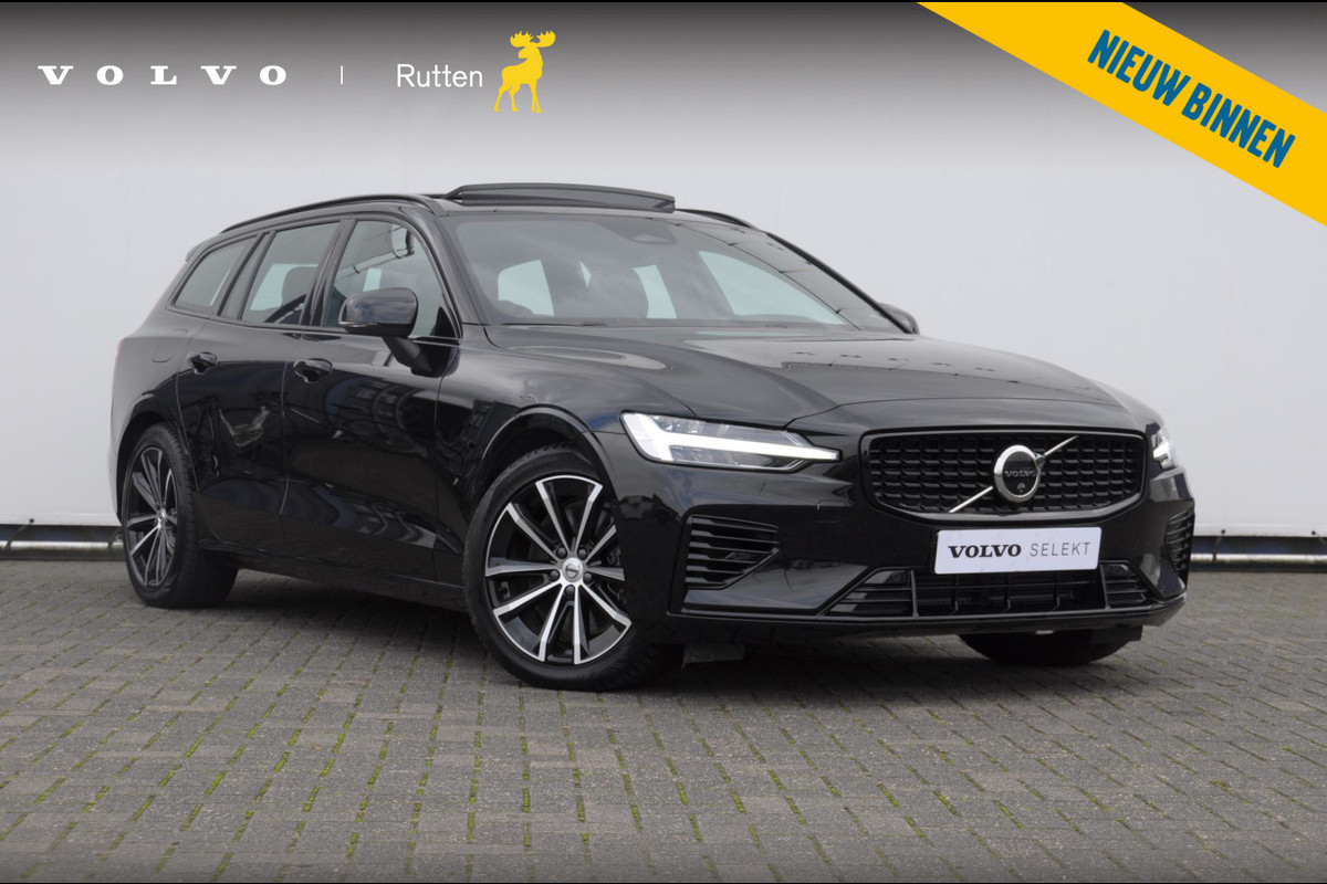 Volvo V60 T6 350PK Automaat AWD Plus Dark / Adaptive cruise control / Elektrische stoelen / Harman Kardon audio / Trekhaak / Pilot assist / BLIS / Stoel en stuur verwarming / Elektrische achterklep / Parkeersensoren met 360 camera / Google infotainment Volvo V60 T6 350PK Automaat AWD Plus Dark / Adaptive cruise control / Elektrische stoelen / Harman Kardon audio / Trekhaak / Pilot assist / BLIS / Stoel en stuur verwarming / Elektrische achterklep / Parkeersensoren met 360 camera / Google infotainment
