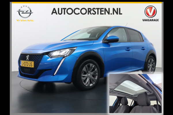 Peugeot e-208 EV Allure 50kWh Pano-dak Adaptieve Cruise Control 360°Camera Navi Ecc Stoelverwarming Apple Carplay Android Auto DAB+ Lane Assist Keyless Led Pdc 1e Eigenaar 100% Dealeronderhouden Origineel Nederlandse Auto